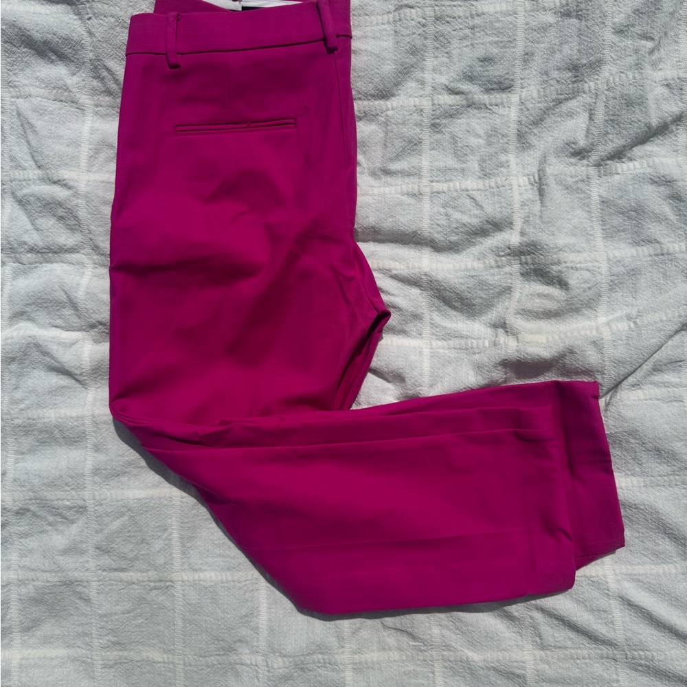 Ann Taylor Vibrant Magenta Trousers - Picture 3 of 3